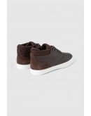 Lacoste men's boots with laces "Esparre Chukka" Brown