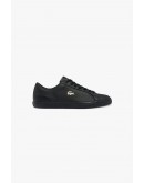 Lacoste men's sneakers with metallic logo ''Lerond'' Black