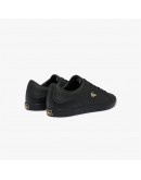 Lacoste men's sneakers with metallic logo ''Lerond'' Black
