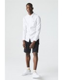 Lacoste Men's Polka Dot Shirt Slim Fit White