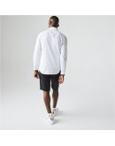 Lacoste Men's Polka Dot Shirt Slim Fit White