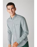 Lacoste men's shirt with bright green design