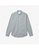 Lacoste men's shirt with bright green design