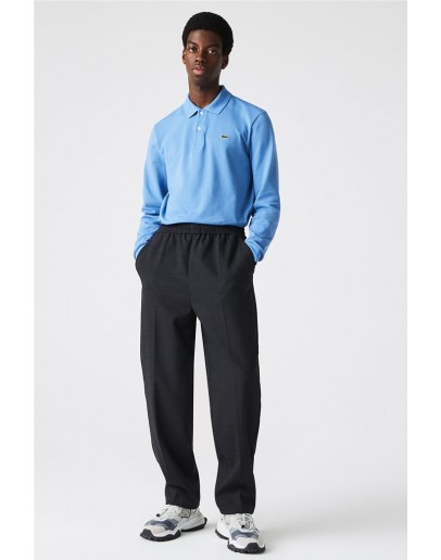 Lacoste men's polo blouse with long sleeves Blue
