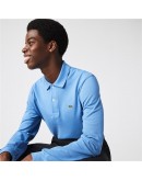 Lacoste men's polo blouse with long sleeves Blue
