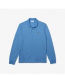 Lacoste men's polo blouse with long sleeves Blue