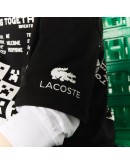 Men's Lacoste L!VE Collab Minecraft Loose Fit Organic Cotton T-Shirt