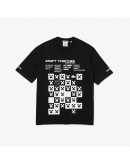 Men's Lacoste L!VE Collab Minecraft Loose Fit Organic Cotton T-Shirt