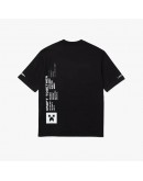 Men's Lacoste L!VE Collab Minecraft Loose Fit Organic Cotton T-Shirt