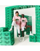 Unisex Lacoste x Minecraft Print Organic Cotton T-Shirt